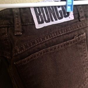 Vintage 90s BONGO Brown Mom Jeans